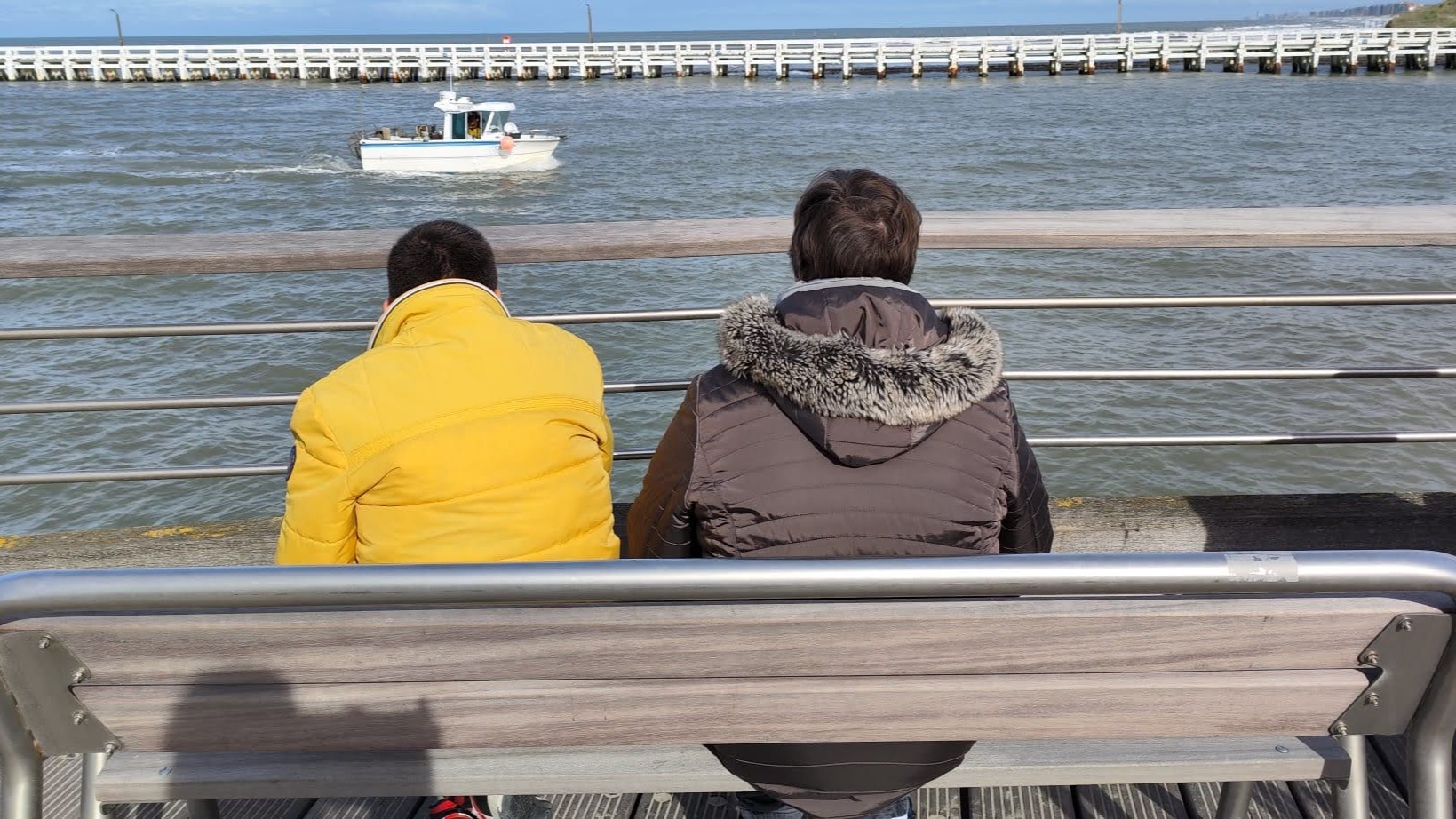 Aan de zee: koppeltjesvakantie
