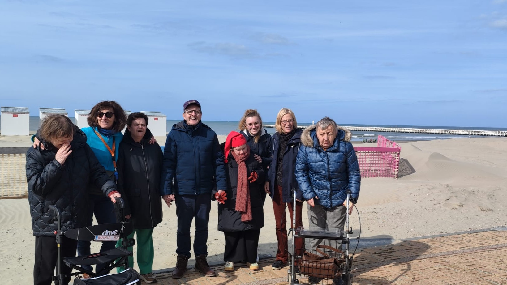 Aan de zee: WM Winters relaxen